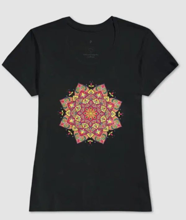 Camiseta Mandala Solar
