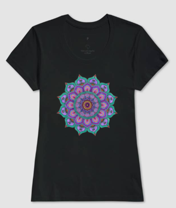 Camiseta Mandala da Solitude